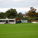 Cricket pavilion at Yoxall