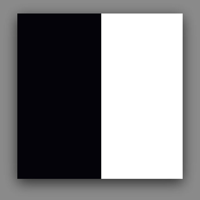 Sunday challenge 126 - divider - Black & White Square