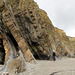 Syncline, Wrangle Point, near Bude, Cornwall