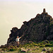 Mainstone Rock with Trig Point at 536m (scan from 1996)