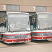 Wrays Coaches K818 HUM and L907 NWW at RAF Mildenhall – 23 May 1998 (396-07)