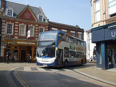 DSCF1432 Stagecoach Midlands 19087 (MX56 FUF) in Wellingborough - 21 Apr 2018