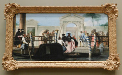 Departure of the Gondola by Tiepolo in the Metropolitan Museum of Art, January 2020