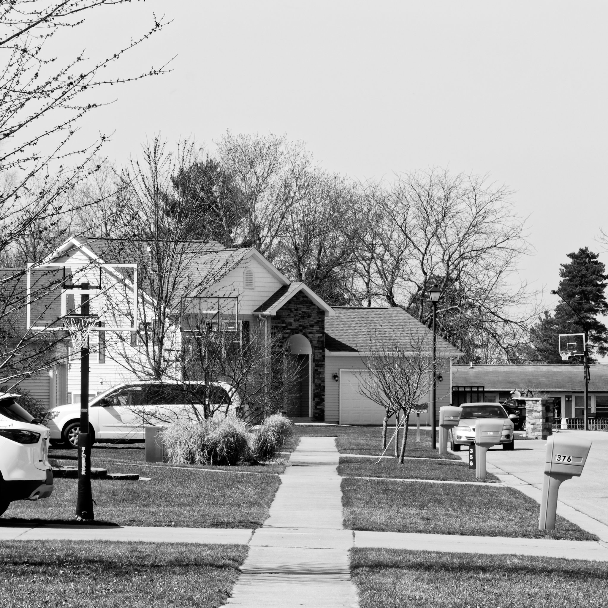 Backboards on Brittany Lane