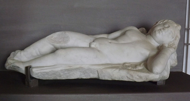 High Relief with Stretching Eros in the Museo Campi Flegrei, June 2013