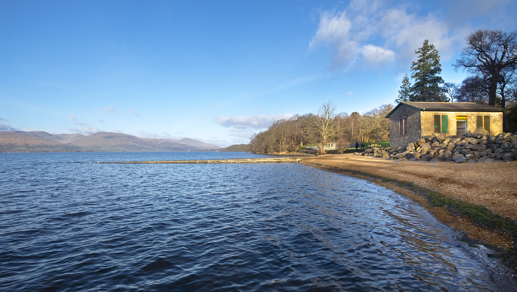 Slipway Kiosk, Loch Lomond