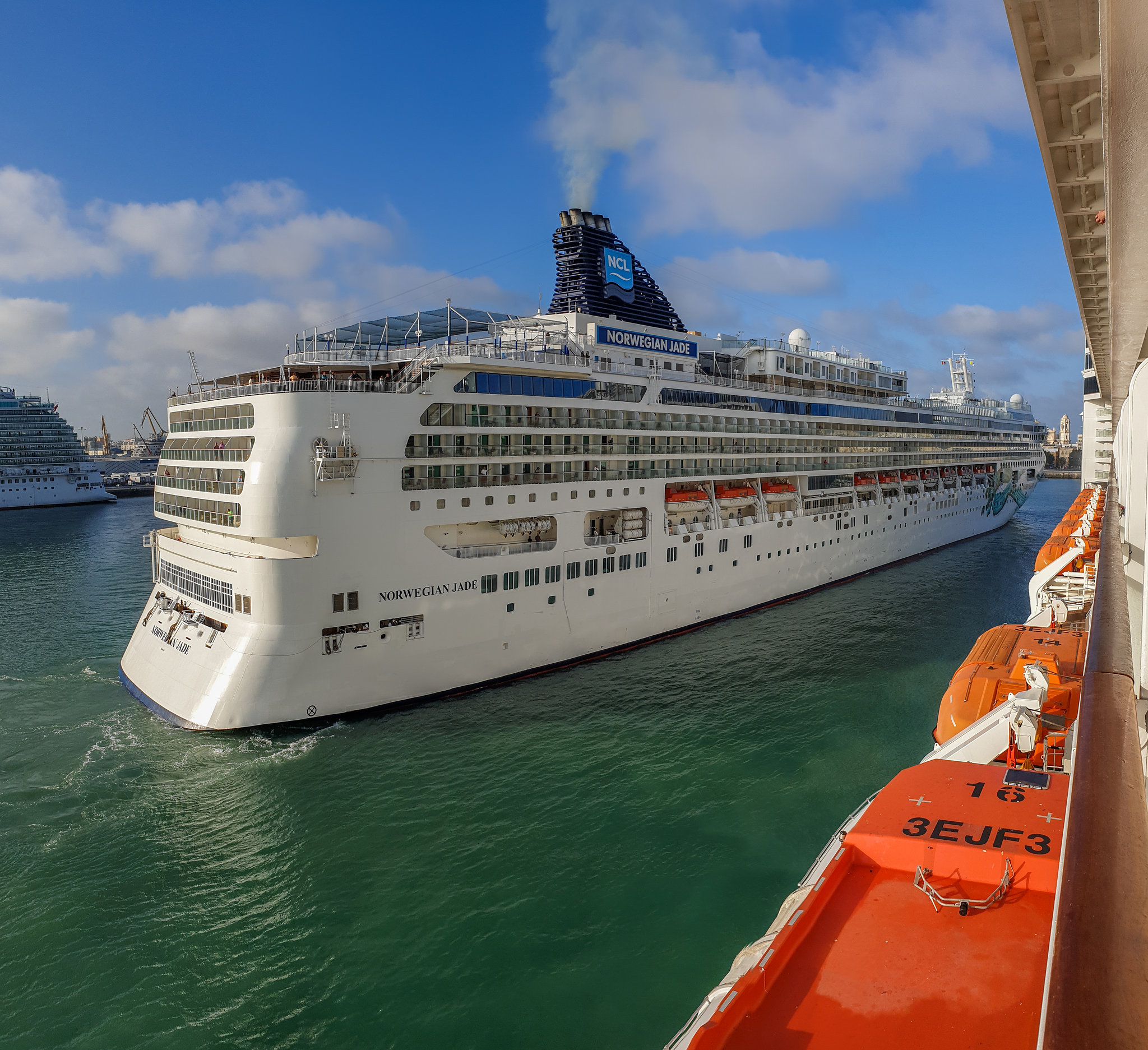 Kreuzfahrtschiff "Norwegian Jade" der NCL Flotte