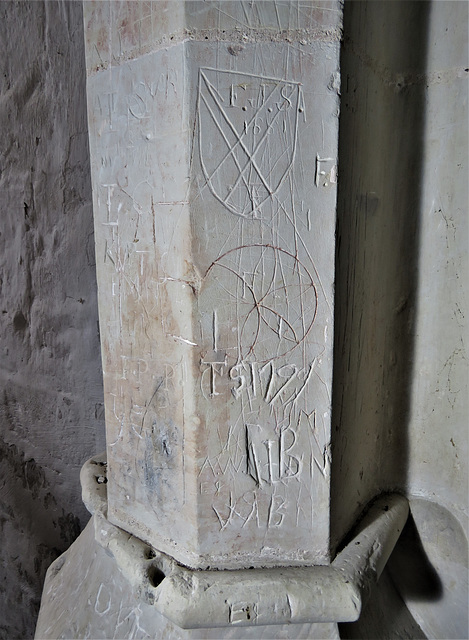 rampton church, cambs   (8) graffiti