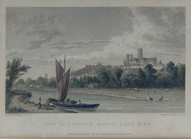 Lincoln from the south-east, 1828