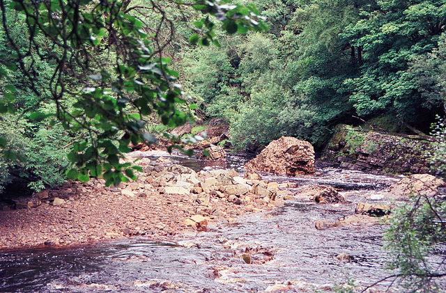 River Swale near Keld (Scan from August 1993)