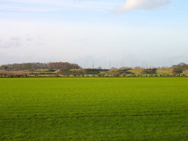 Whittington Storage Depot seen from Hademore