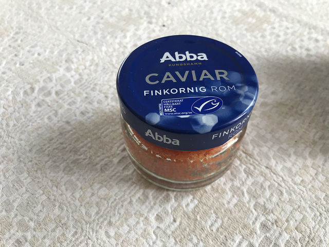 Abba makes caviar?