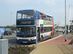 DSCF1447 Stagecoach Midlands 18101 (KX04 RDY) at Rushden Lakes - 21 Apr 2018