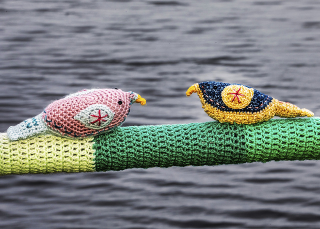 Woolly Birds on the Bank of the River Clyde, Dumbarton