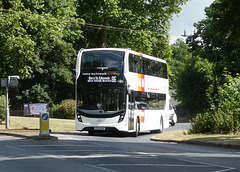 Coach Services of Thetford CS22 BUS at Fornham St. Martin - 1 Jul 2022 (P1120156)