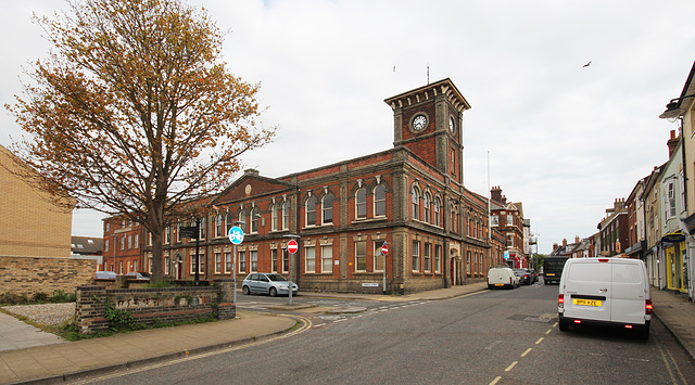 Former Town Hall, Compass Street and High Street, Lowestoft, Suffolk