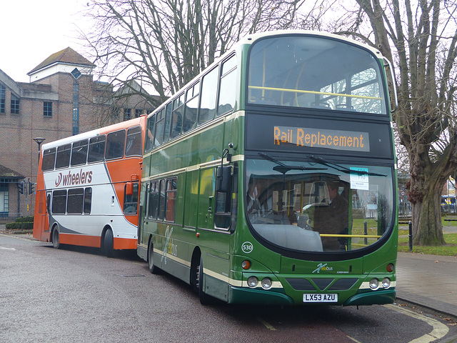 Rail Replacement Services from Havant (3) - 3 December 2017