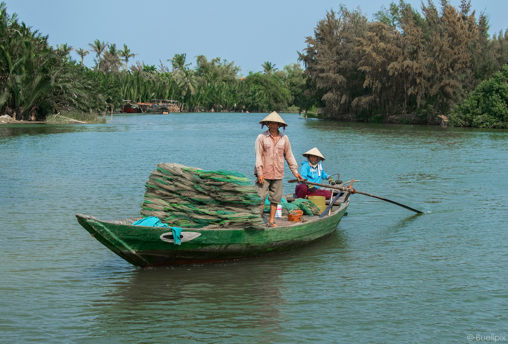 unterwegs auf dem Sông Thu Bồn bei Hội An - P.i.P. (© Buelipix)