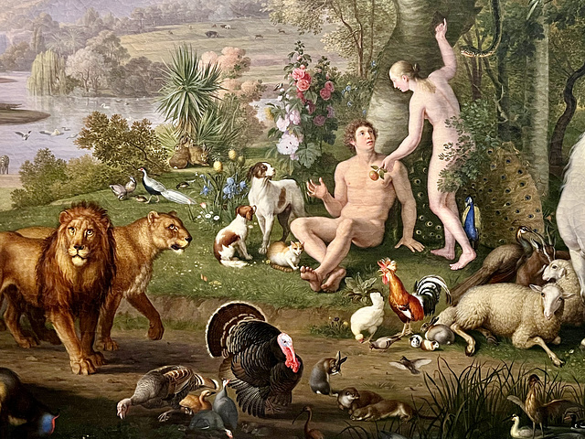 Vatican 2025 – Adam and Eve in the Garden of Eden
