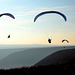 Wings over the Hole of Horcum, North York Moors, North Yorkshire