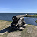 Kalmar castle ramparts cannon