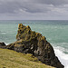Sevensouls Rock, north Cornwall.