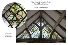 St Peter's E Blatchington porch windows