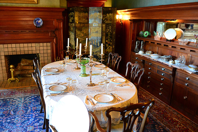 USA 2016 – Portland OR – Pittock Mansion – Dining room