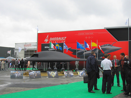 Neuron de Dassault aviation au salon du Bourget il y a quelques années