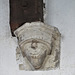 great dunmow church, essex, c15 roof corbel