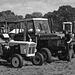 Examining the tractors at Poynton Show