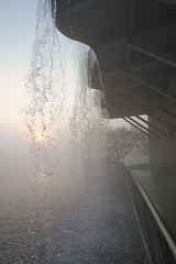 a sunrise waterfall-vertical