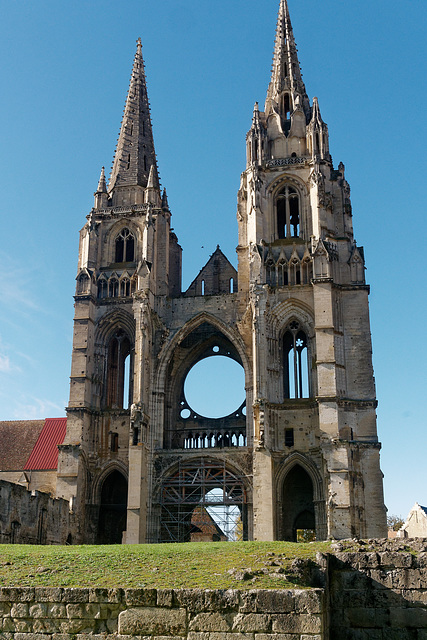 Ce qui reste de l'église Saint-Jean-des-Vignes