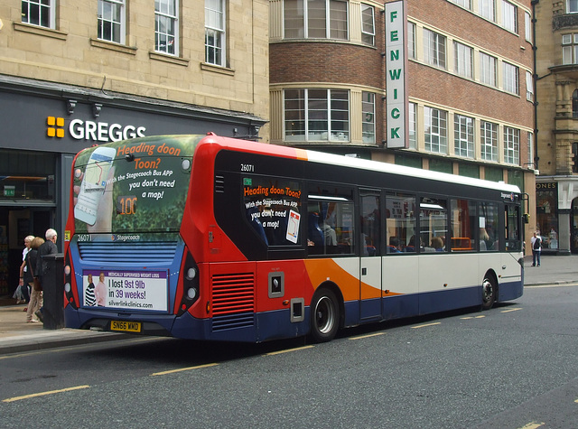 DSCF2841 Stagecoach (Busways) 26071 (SN66 WMD) in Newcastle - 1 Jun 2018