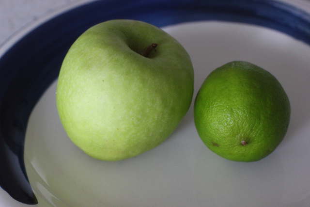 225/366 apple and lime