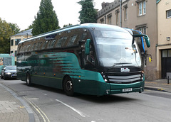 Skills Travel (National Express contractor) BK15 AHO in Cambridge - 18 Oct 2023 (P1160796)