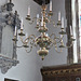 great dunmow church, essex,1766 brass candelabrum c18
