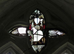 rampton church, cambs   (19) c14 glass