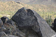 Indian Pictographs, Saguaro National Park