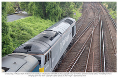 DC Rail Freight 60 055 Cappagh Capital charity tour 3 8 2024