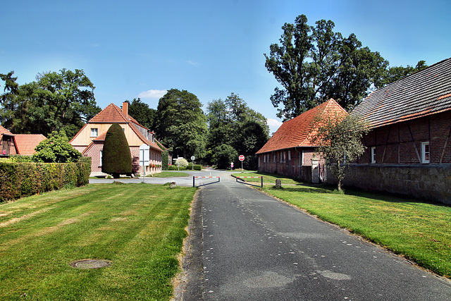 Einfahrt Schloss Lembeck (Dorsten) / 20.07.2024