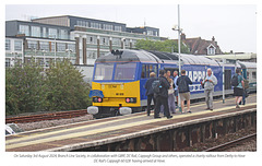 DC Rail 60 028 Cappagh Capital charity tour at Hove 3 8 2024 a