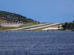 Skiathos airport runway