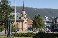 Blick über Tromsø Blick über Tromsø