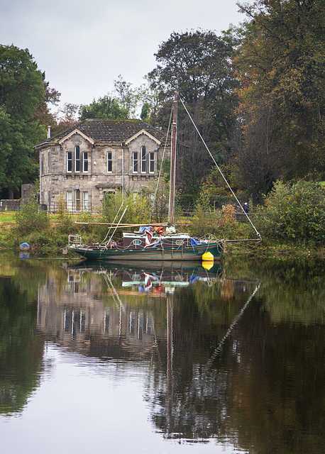 River Leven Reflection