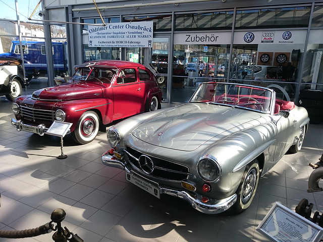 Oldtimer Austellung Autohaus Härtel 08.03.15 2