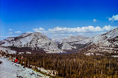 Tenaya Lake from Olmsted Point, Yosemite NP 1980 (045°) - reloaded