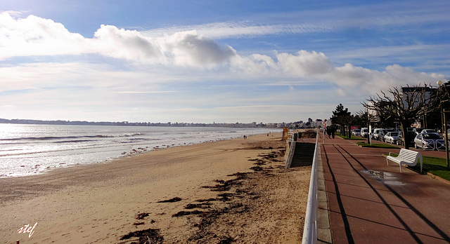 keine Sandbank ... eine Strandbank