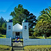 Church and fence