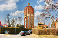 Güstrow, Wasserturm in der Südstadt